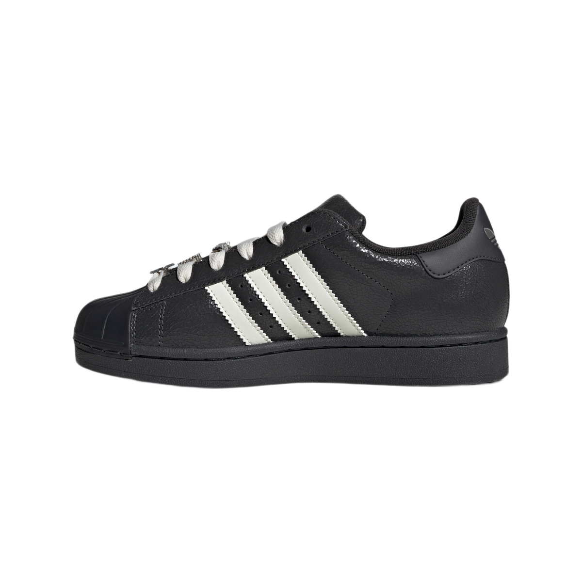 adidas Superstar II Carbon Off White Silver Metallic (Women's)