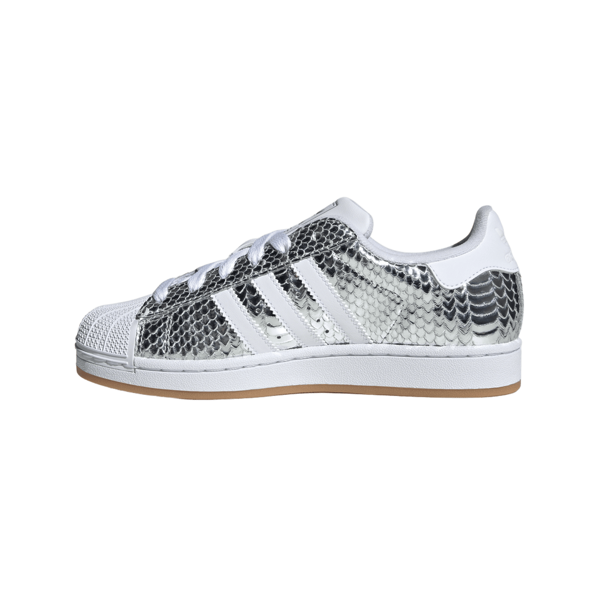 adidas Superstar II Patent Snakeskin Silver Metallic (Women's)