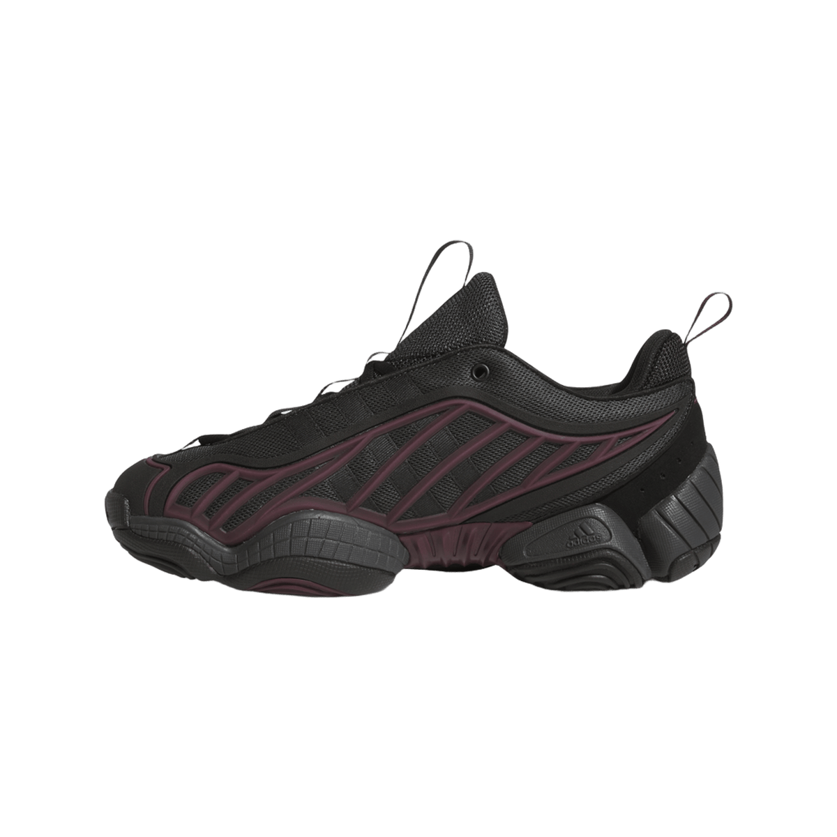 adidas Intimidation Low Core Black Maroon Carbon