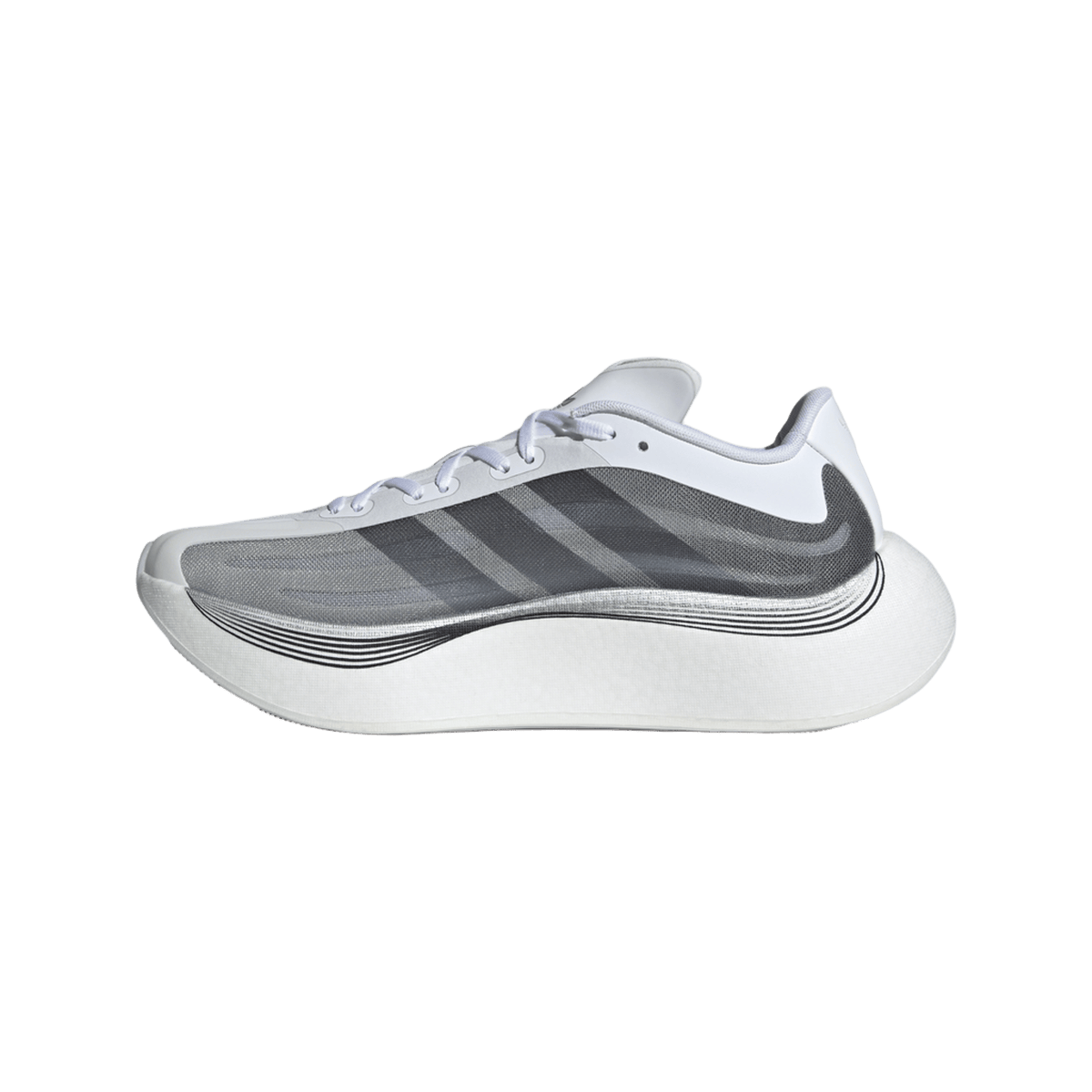 adidas Hyper Boost Euphoria LT Black White Silver Metallic