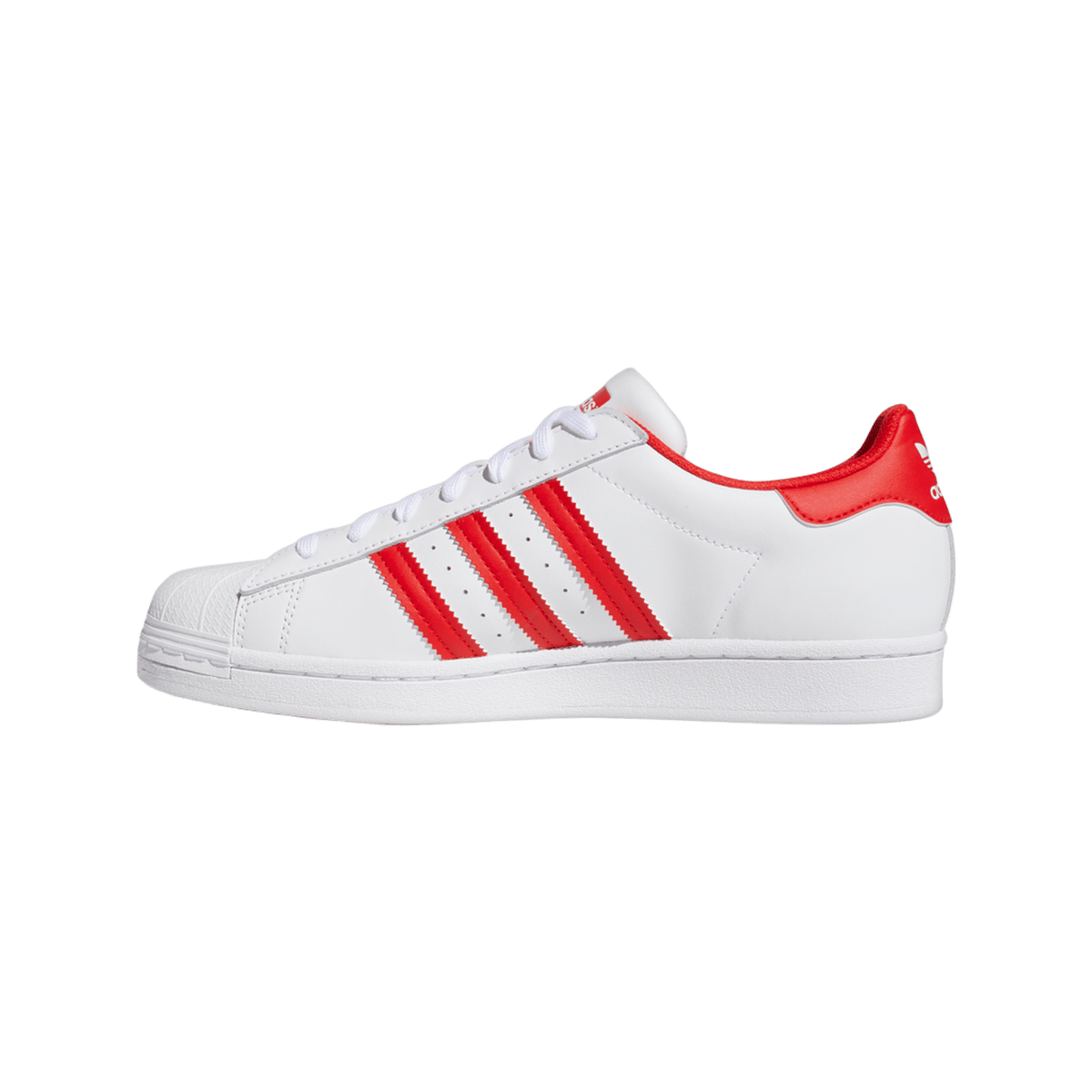 adidas Superstar Cloud White Vivid Red