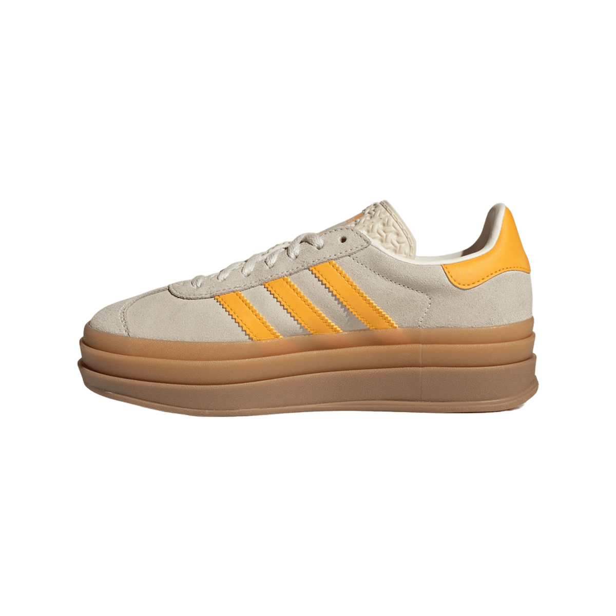 adidas Gazelle Bold Wonder White Crew Yellow (GS)