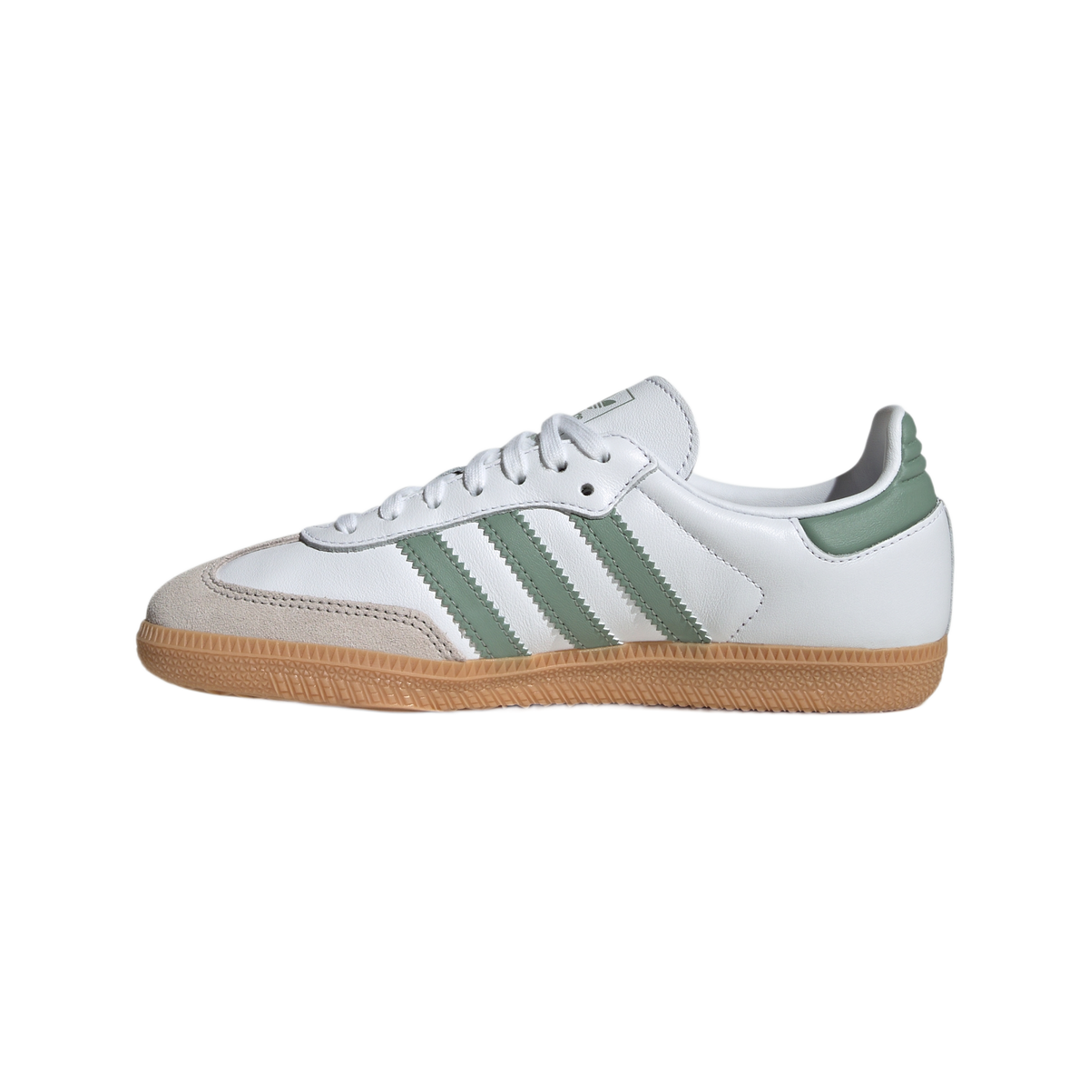 adidas Samba OG Cloud White Silver Green (GS)