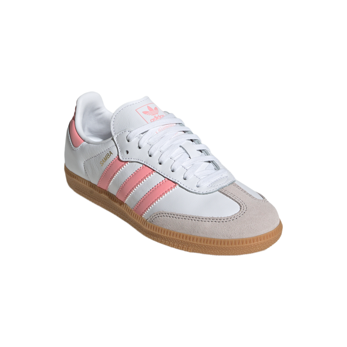 adidas Samba OG White Coral Pink (GS)