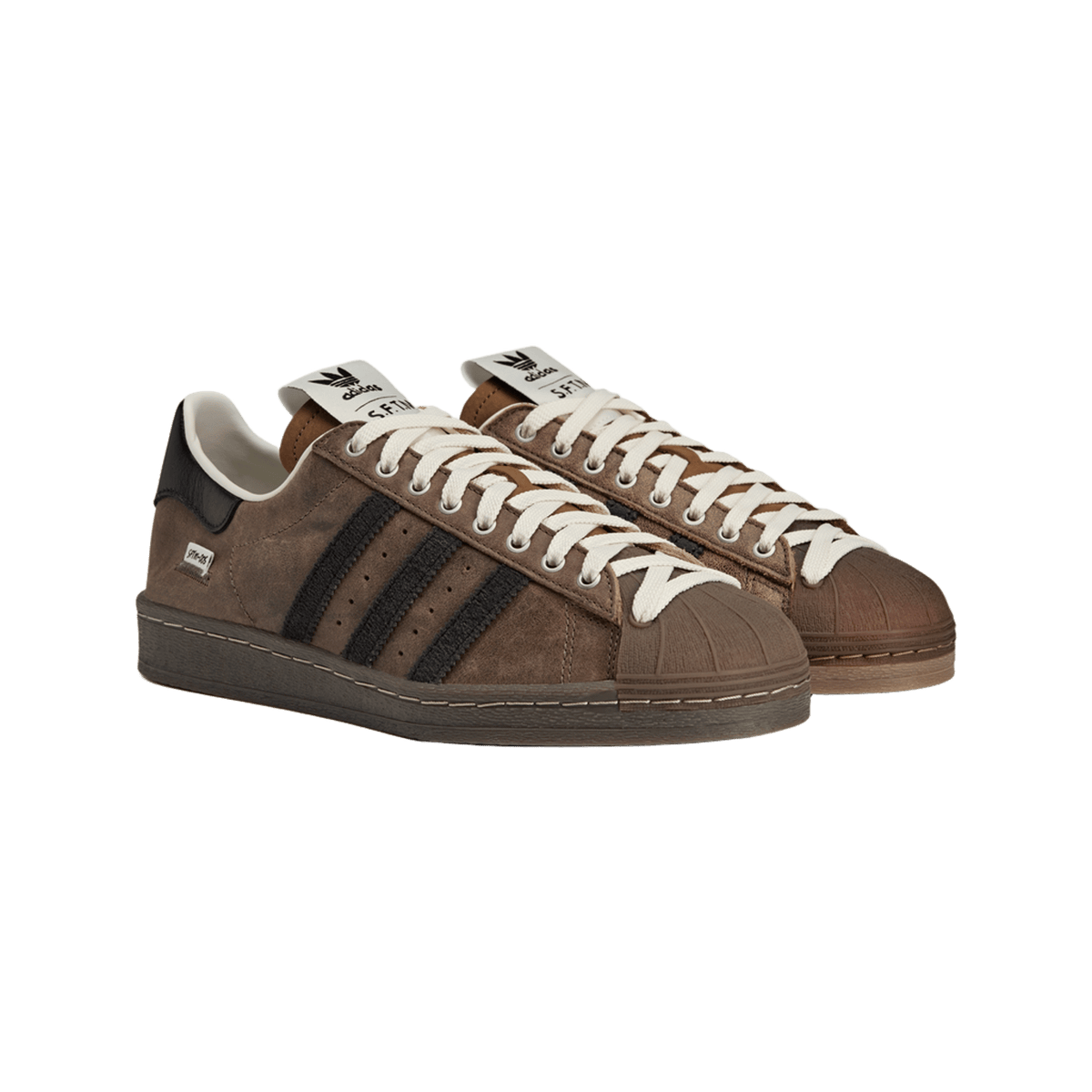 adidas Superstar Song for the Mute Brown Black | JR8043
