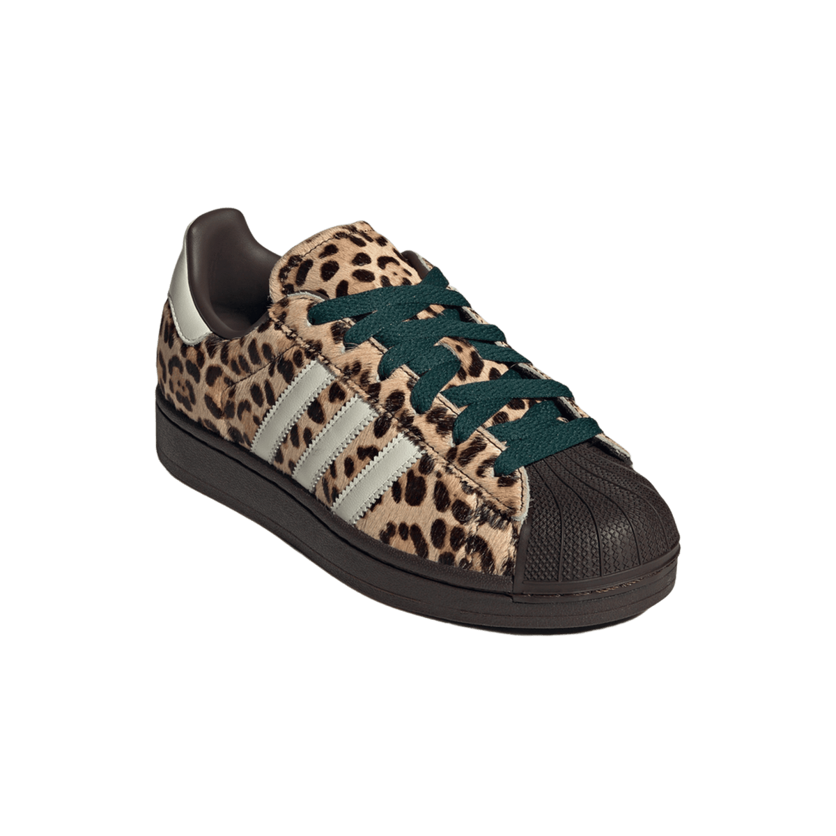 adidas Superstar II Leopard Dark Brown Ivory (Women's)