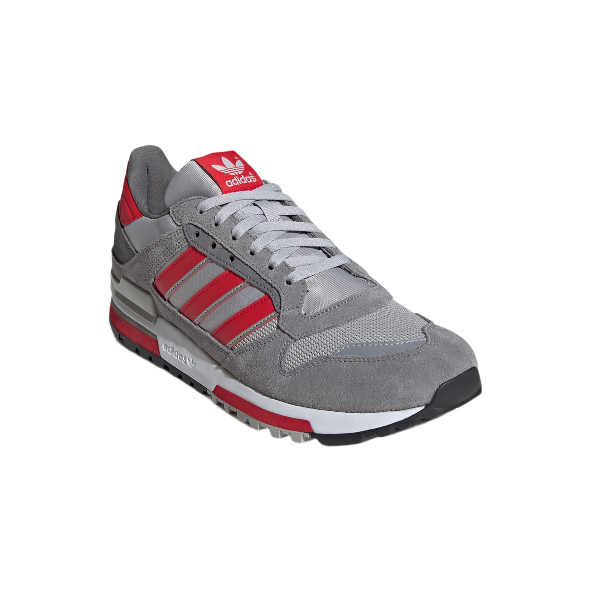 adidas ZX 600 Grey Three Better Scarlet Grey Two