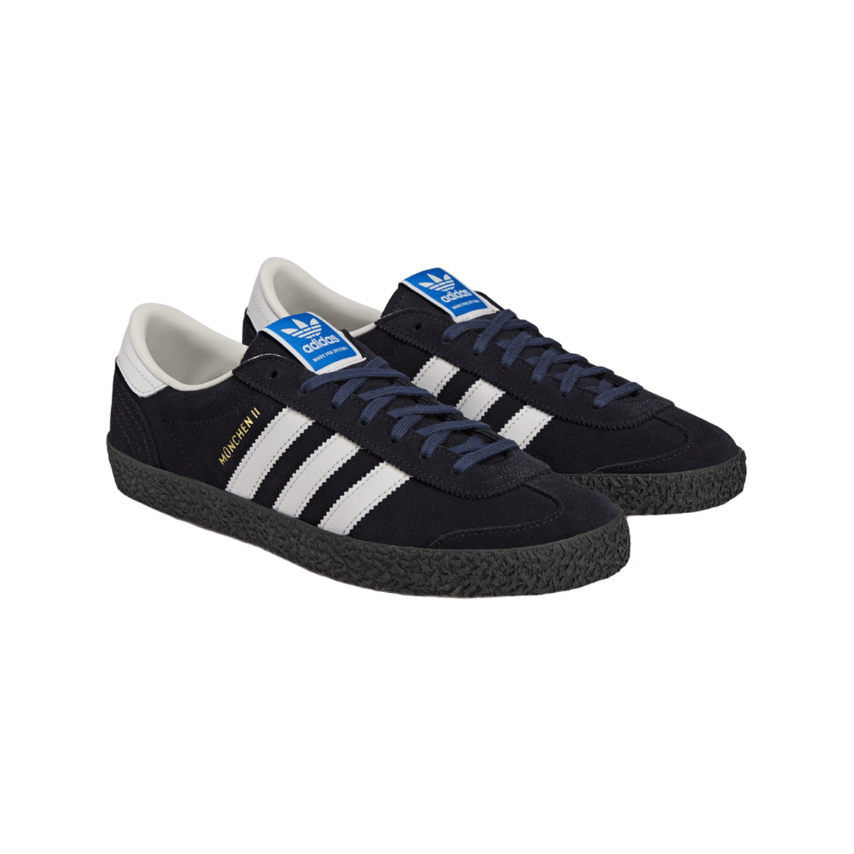adidas München II SPZL Black Blue Gum