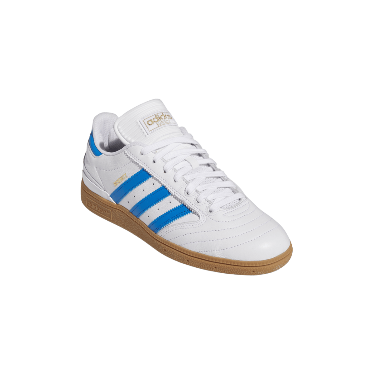 adidas Busenitz Cloud White Blue Bird Gold Metallic