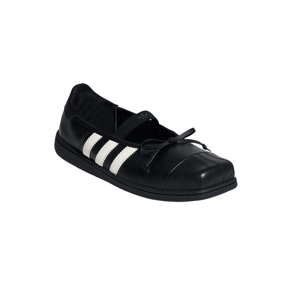 adidas Superstar Square Toe Ballet JENNIE Black Offf White (Women's)
