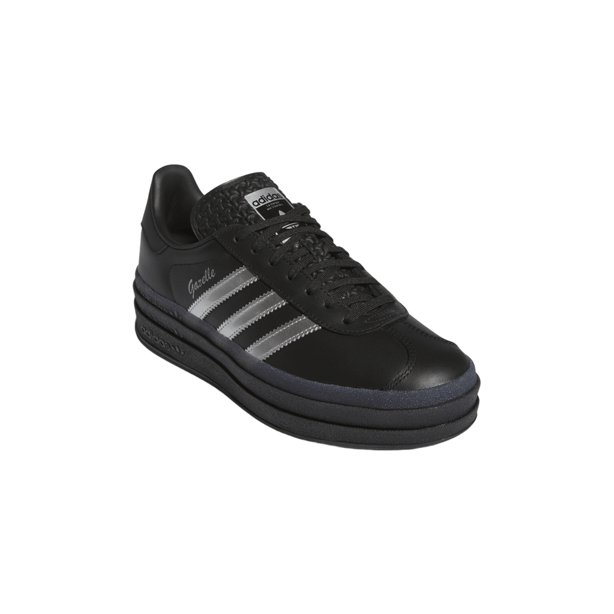 adidas Gazelle Bold Pride Pabllo Vittar Core Black Silver Metallic Lucid Pink (Women's) | IH8063