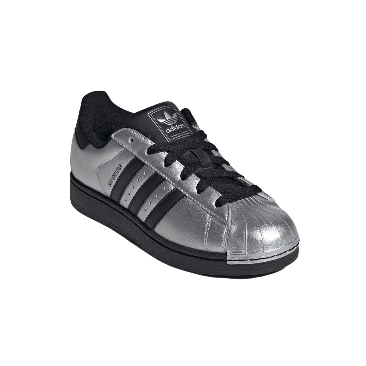 adidas Superstar II Silver Metallic Black (Women's)