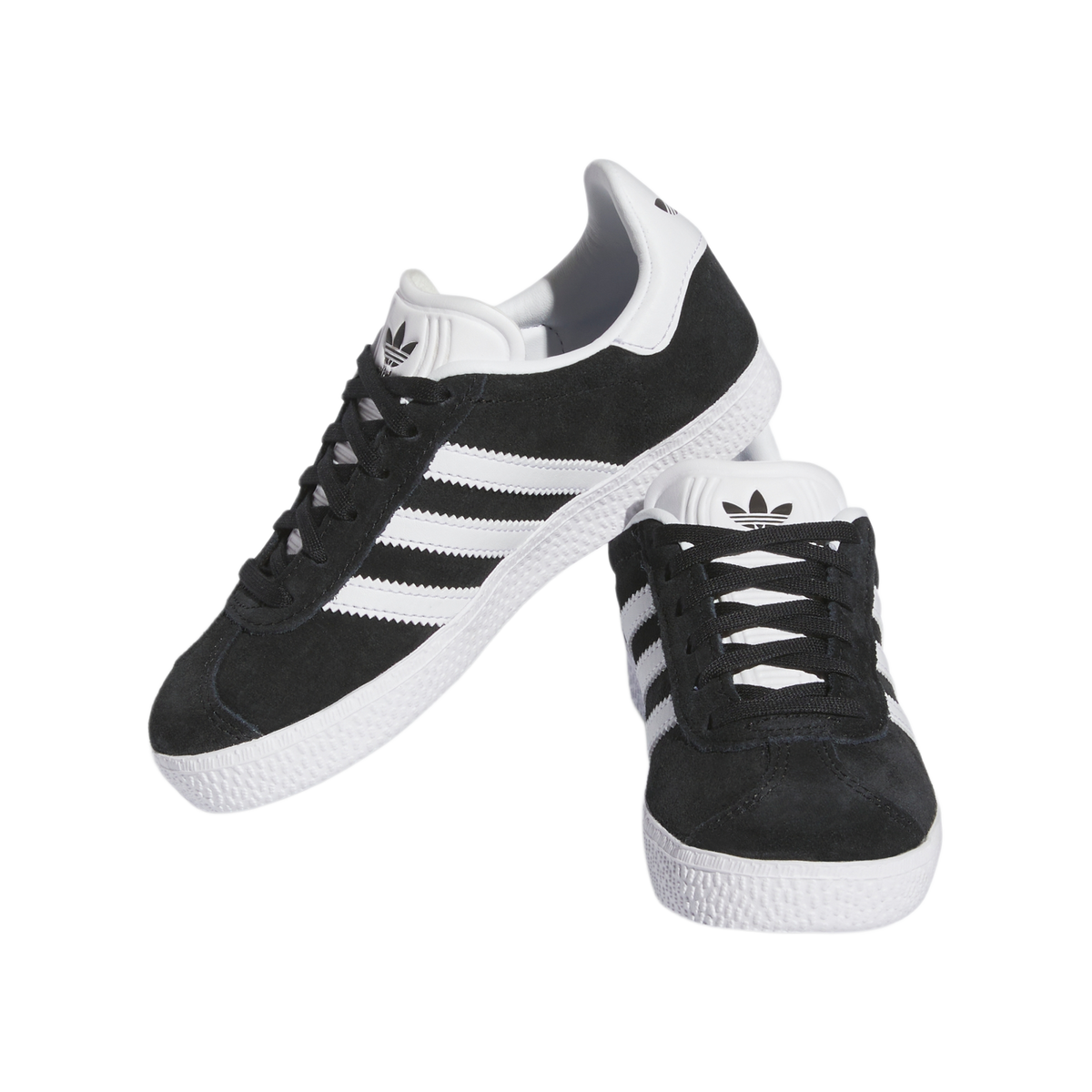 adidas Gazelle Core Black Cloud White Gold Metallic (PS)