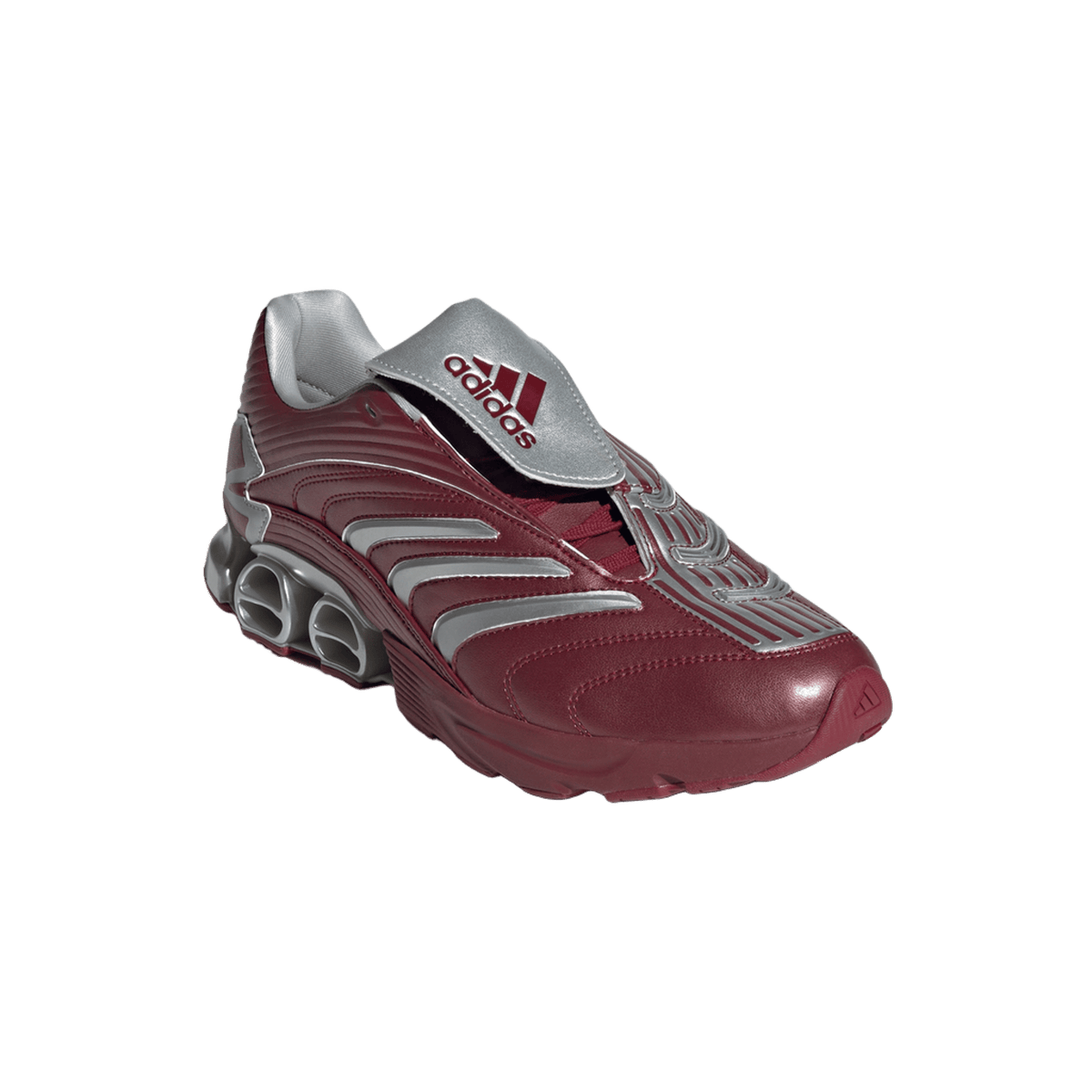 adidas Predator Megaride Burgundy Silver Metallic