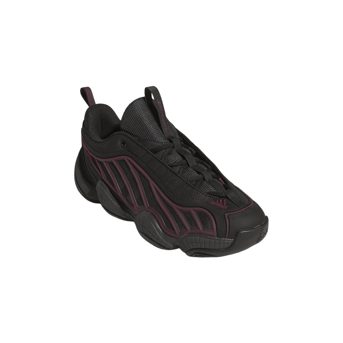 adidas Intimidation Low Core Black Maroon Carbon
