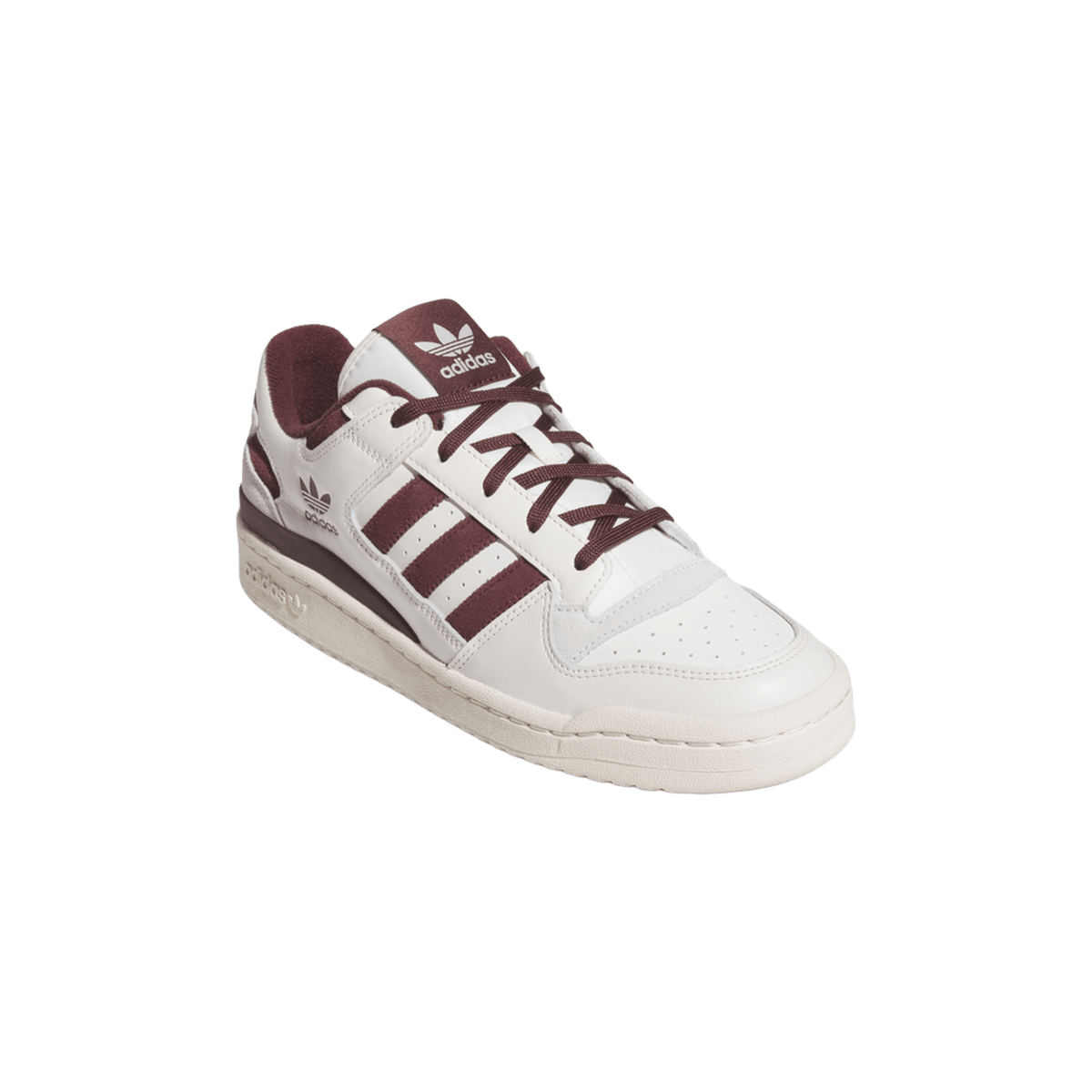 adidas Forum Low CL Cloud White Aurora Ruby Wonder White