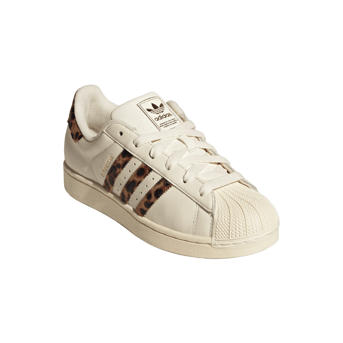 adidas Superstar II Cream White Leopard (Women's)