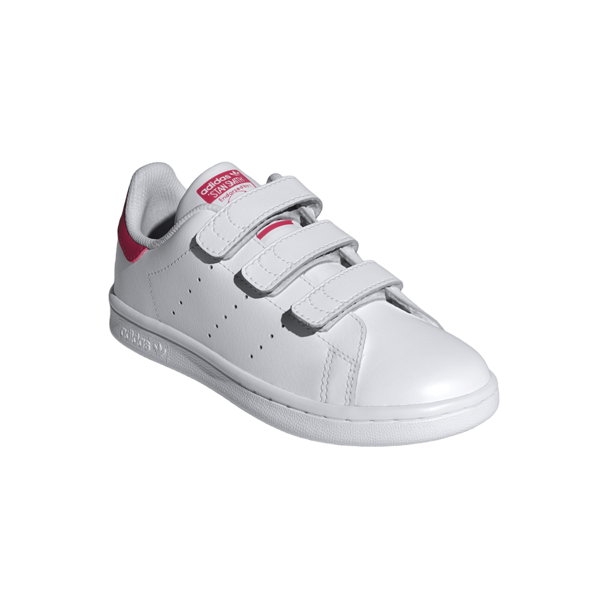 adidas Stan Smith Comfort Closure Cloud White Bold Pink (PS)