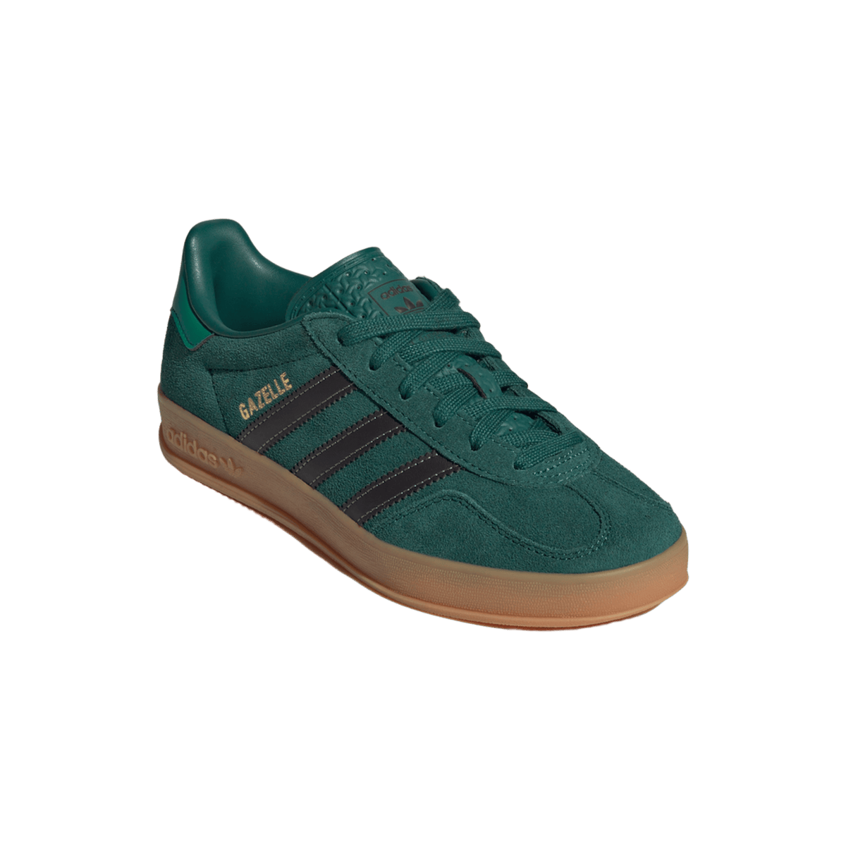 adidas Gazelle Indoor Collegiate Green Aurora Coffee (GS)