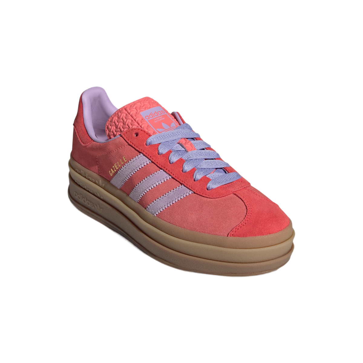 adidas Gazelle Bold Semi Flash Red Powder Plum (Women's)