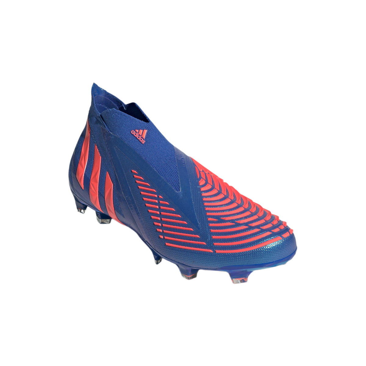 adidas Predator Edge+ FG Hi-Res Blue Turbo