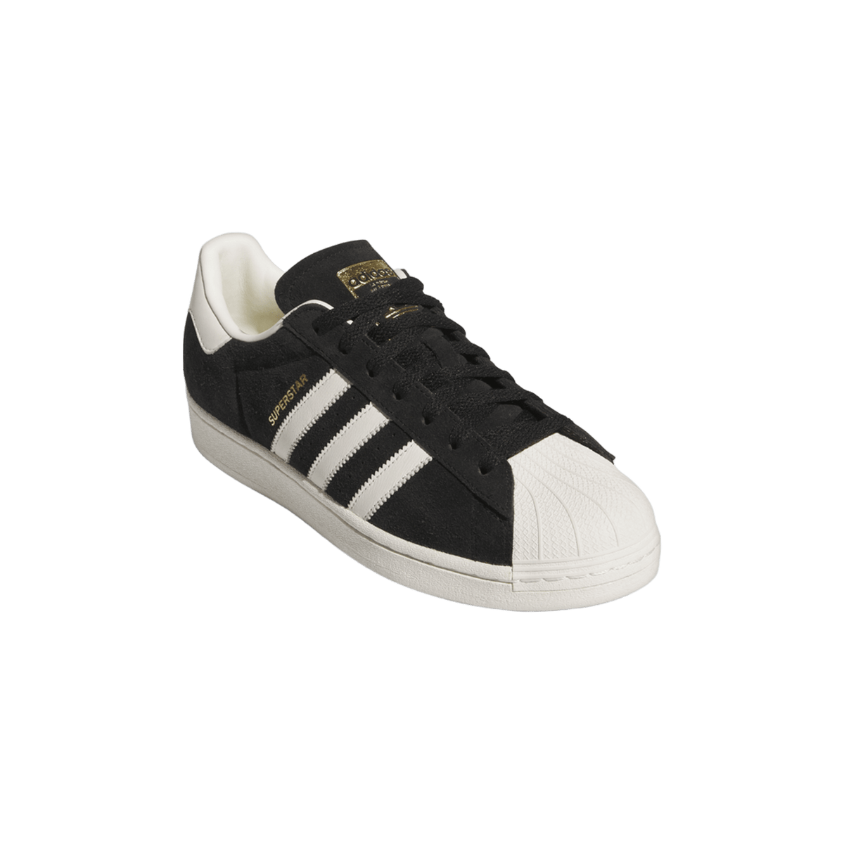 adidas Superstar Core Black Off White Gold Metallic
