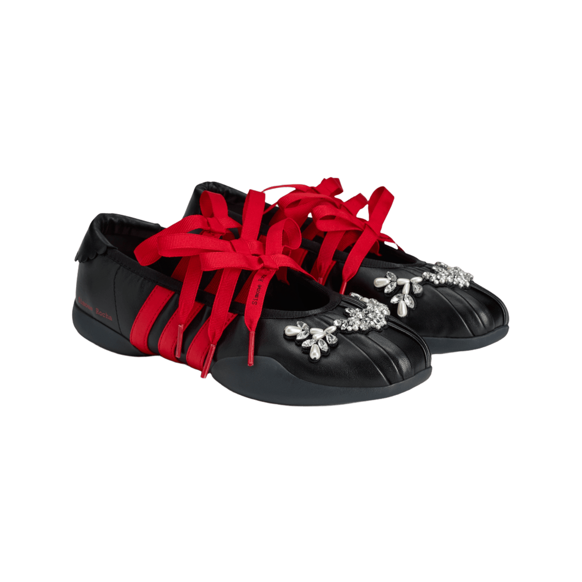 adidas Taekwondo Ballerina Simone Rocha Black Better Scarlet (Women's)