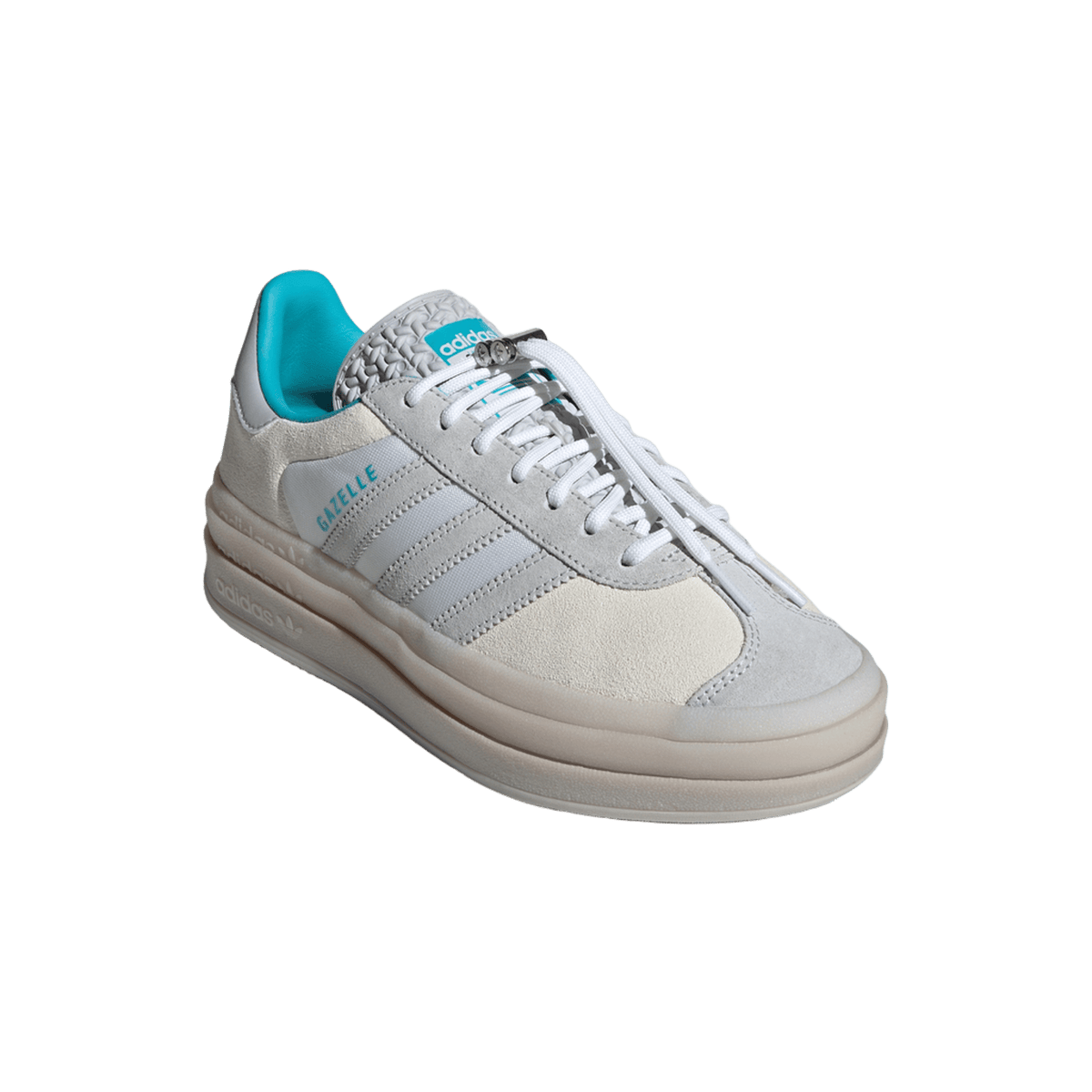 adidas Gazelle Bold Cloud White Light Blue (Women's)