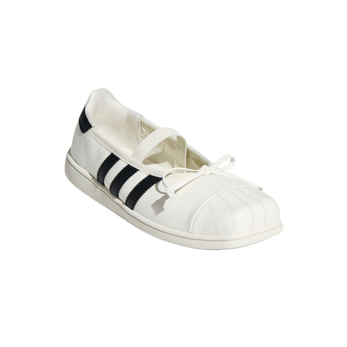 adidas Superstar Square Toe Ballet JENNIE Off White Black (Women's)