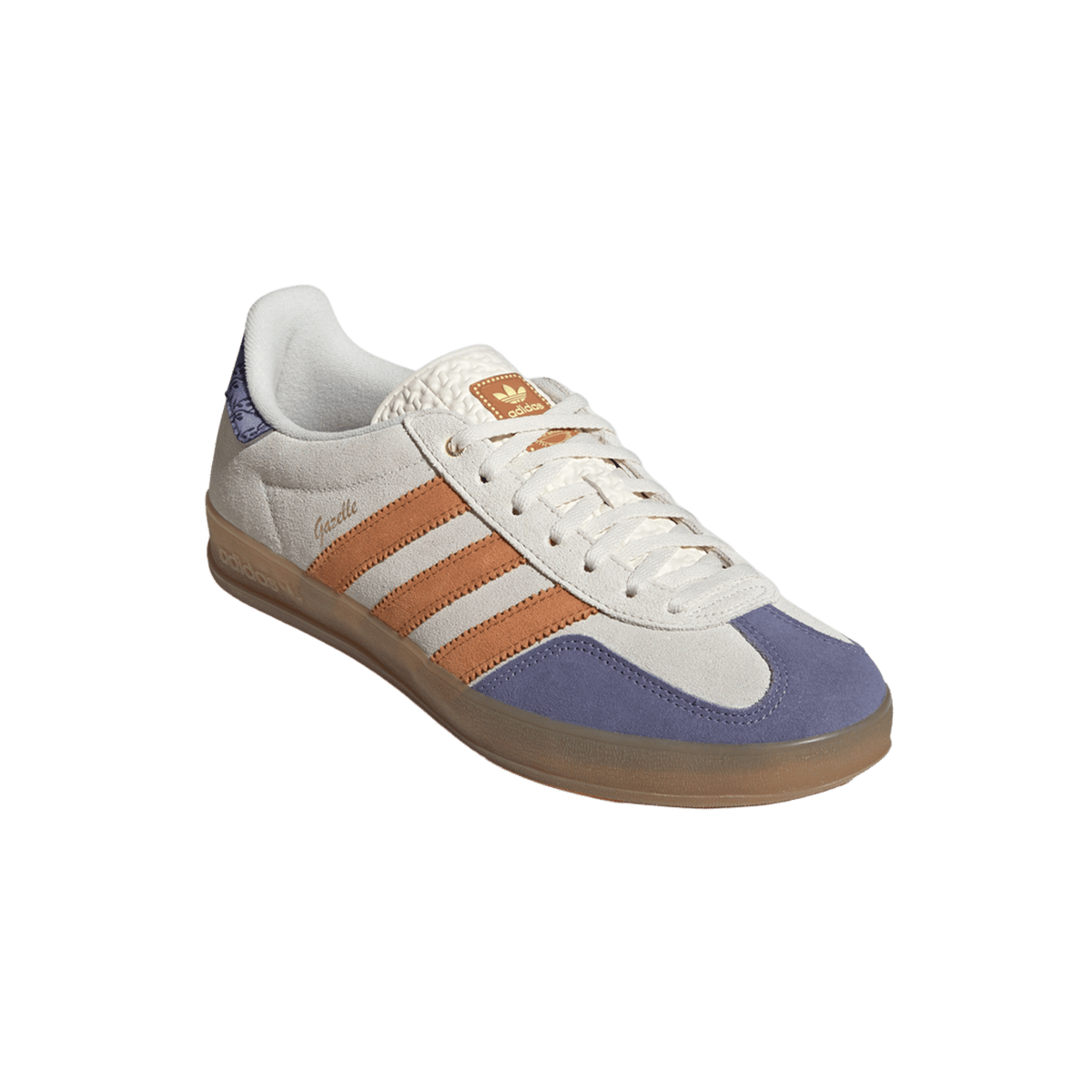 adidas Gazelle Indoor Cream White Blue Orange