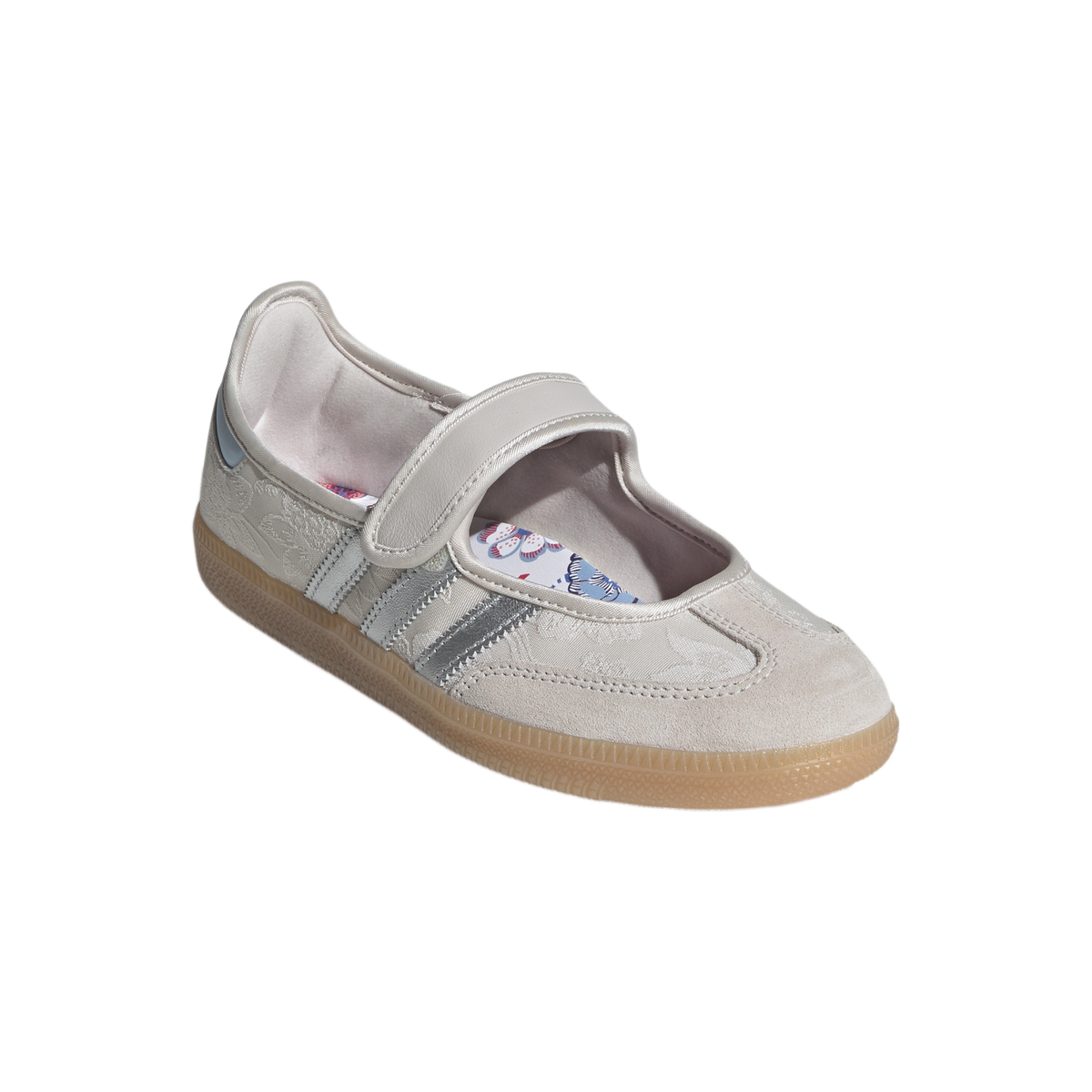adidas Liberty London Samba Jane Chalk Pearl Silver Metallic Chalk White (Women's)