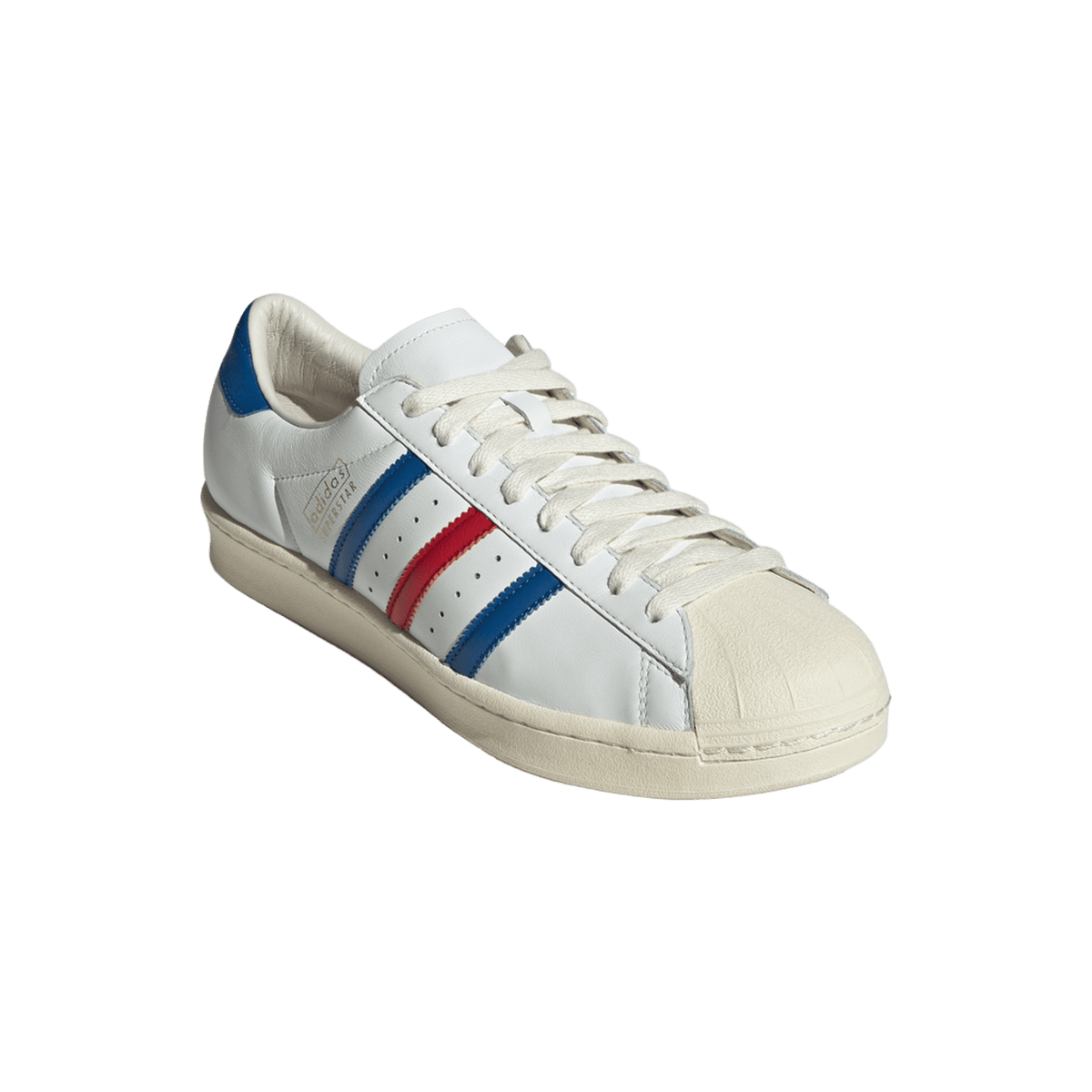 adidas Superstar Vintage White Blue Better Scarlet Made in Germany