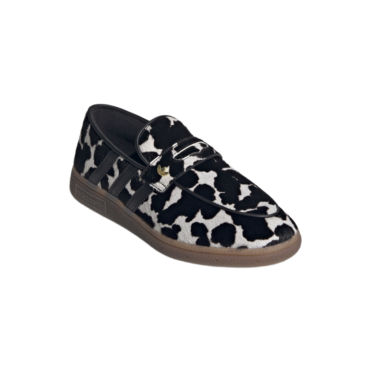 adidas Handball Spezial Loafer Cow Print Black White (Women's)