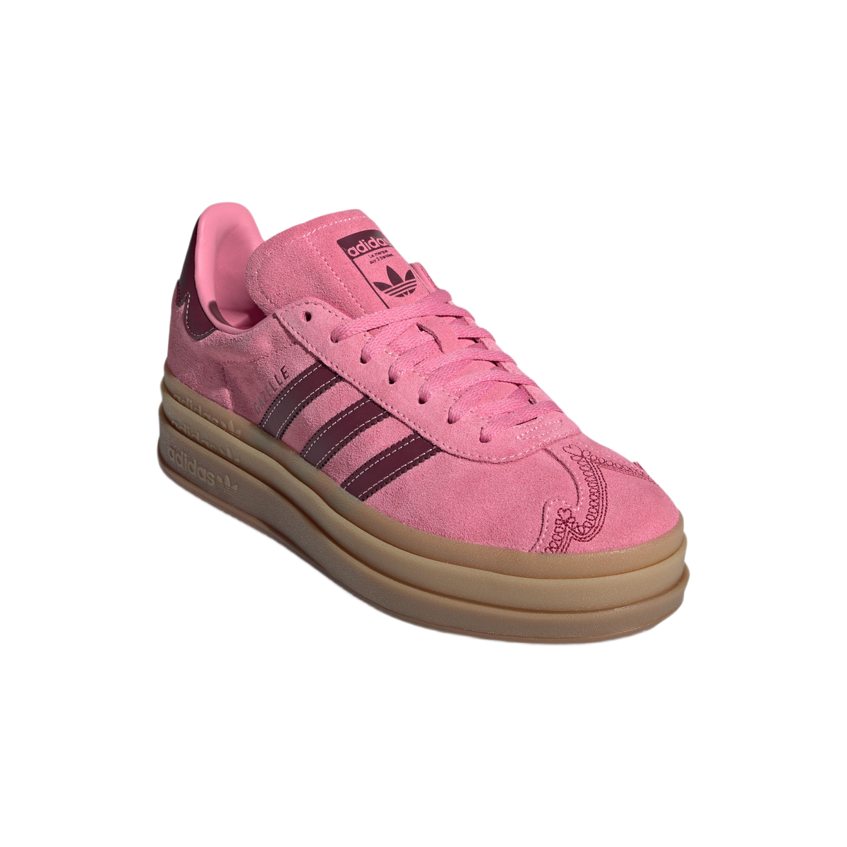adidas Gazelle Bold Shadow Red Pink Spark (Women's)