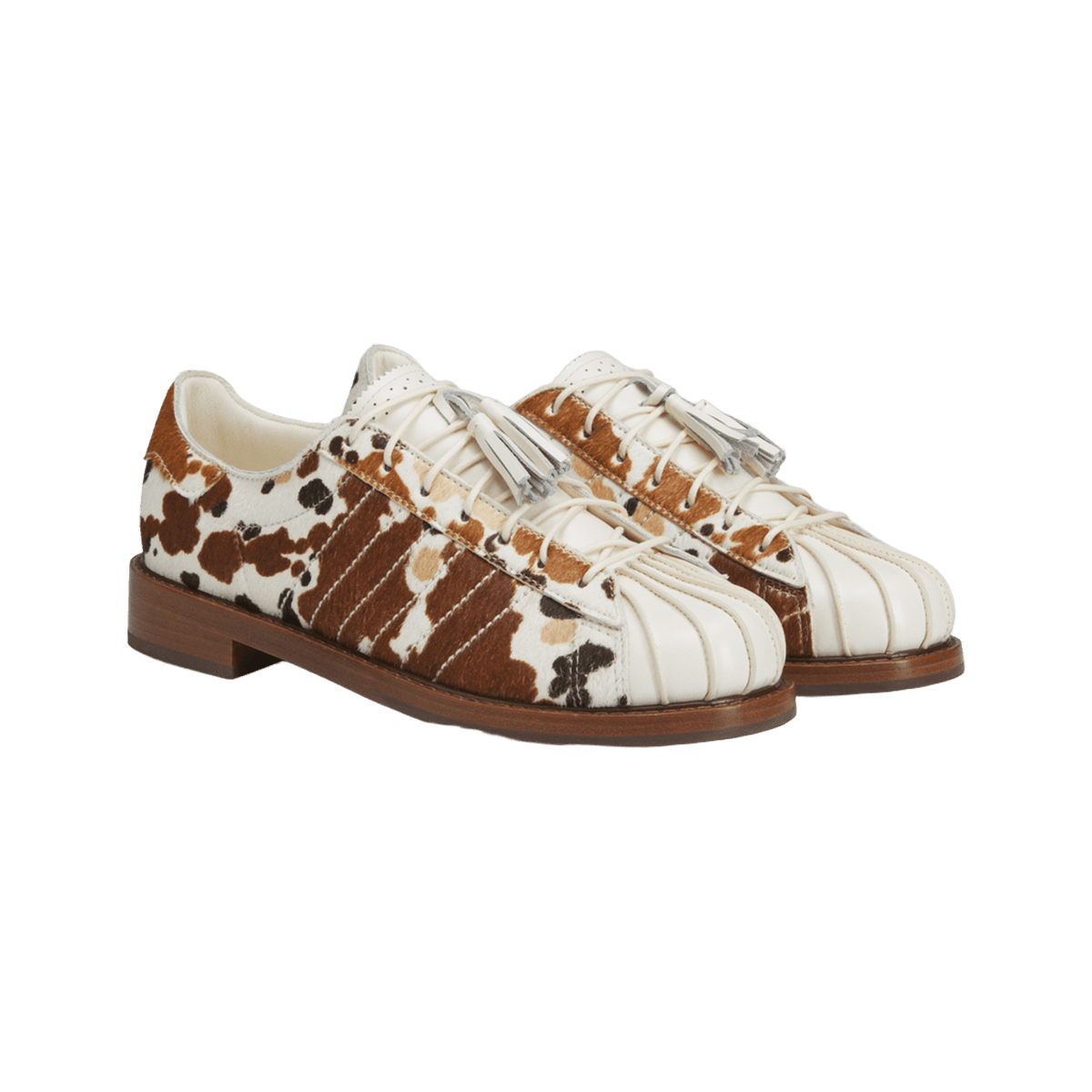 adidas Superstar Dress Shoe CLOT by Edison Chen Cow Print