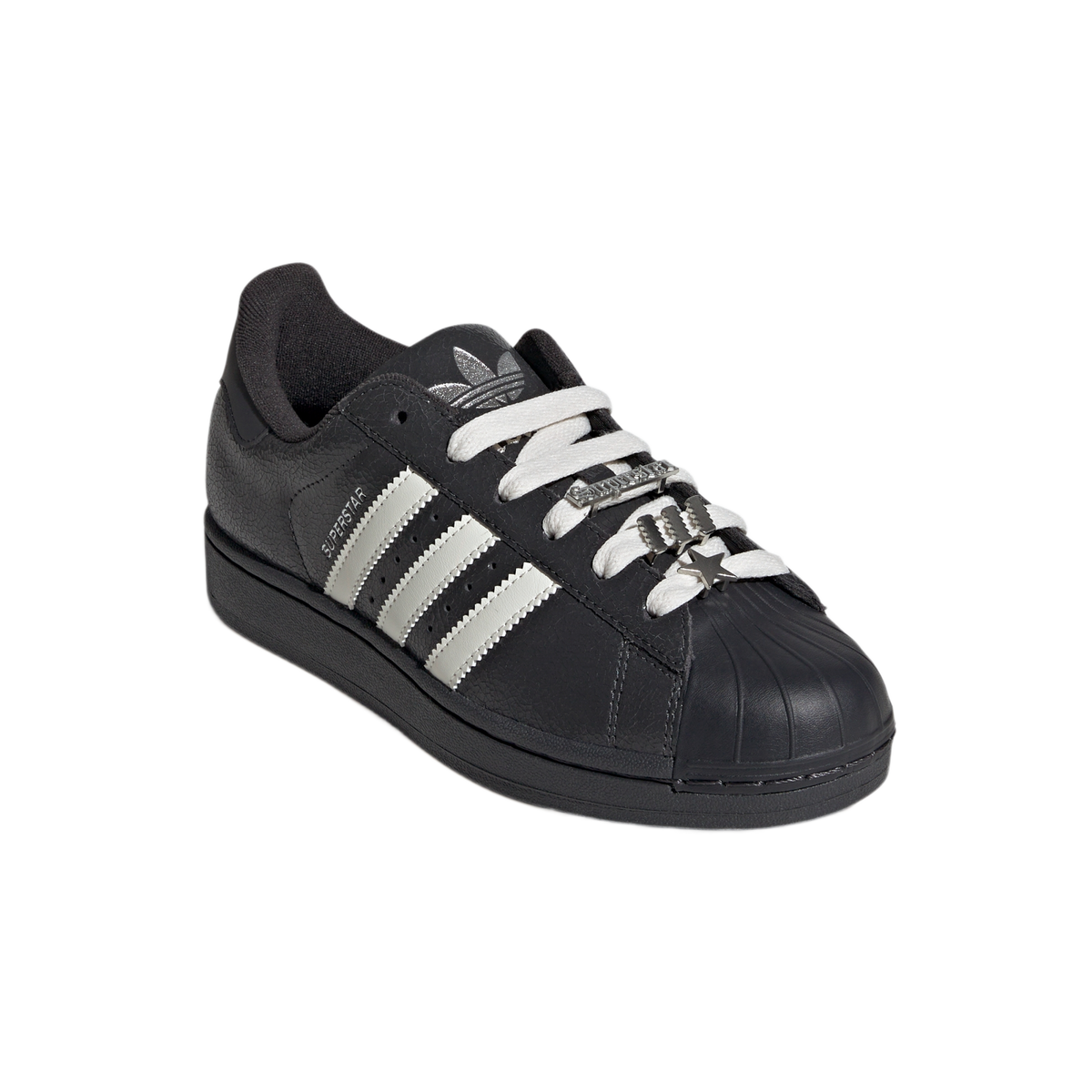 adidas Superstar II Carbon Off White Silver Metallic (Women's)
