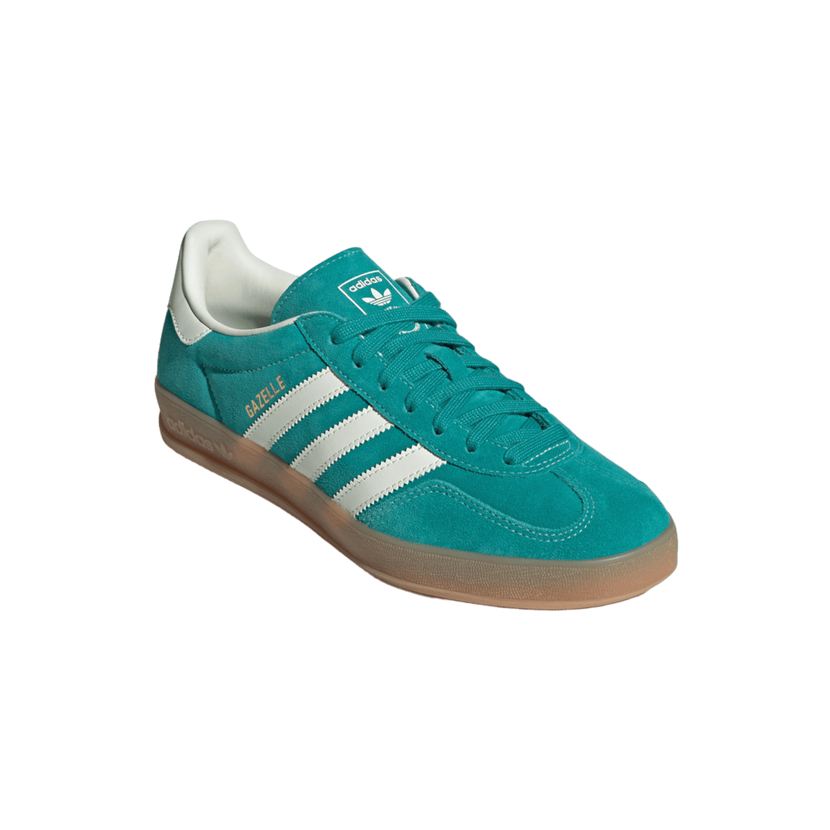 adidas Gazelle Indoor Pure Teal Off White Gold Metallic