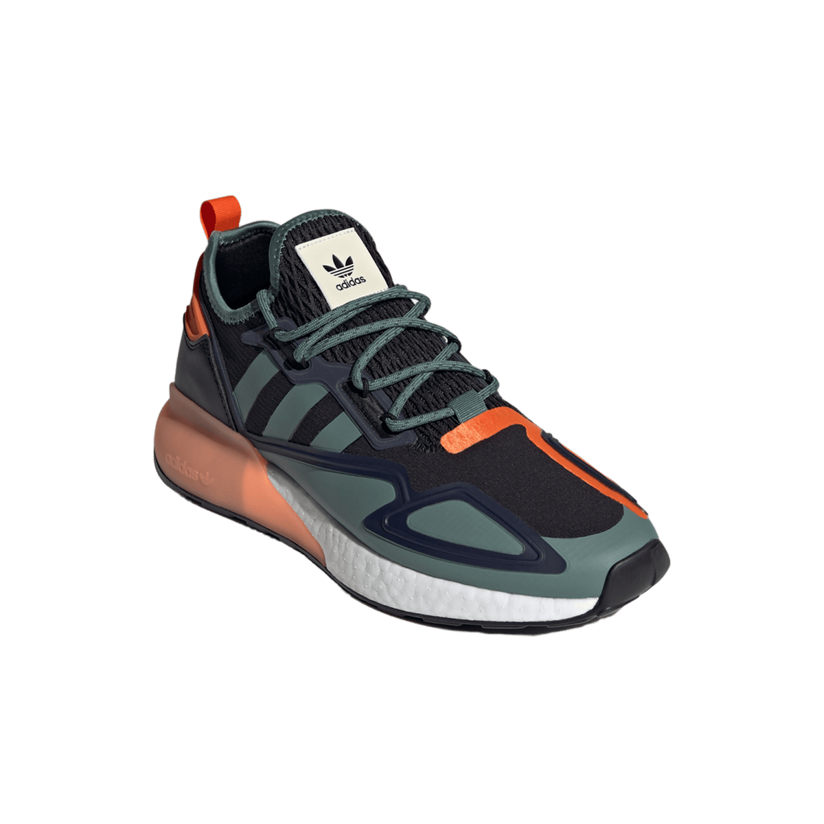 adidas ZX 2K Boost Black Tech Emerald
