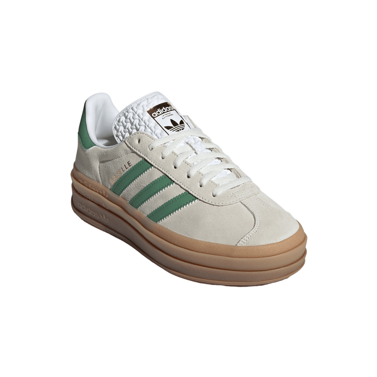 adidas Gazelle Bold Off White Preloved Green (Women's)