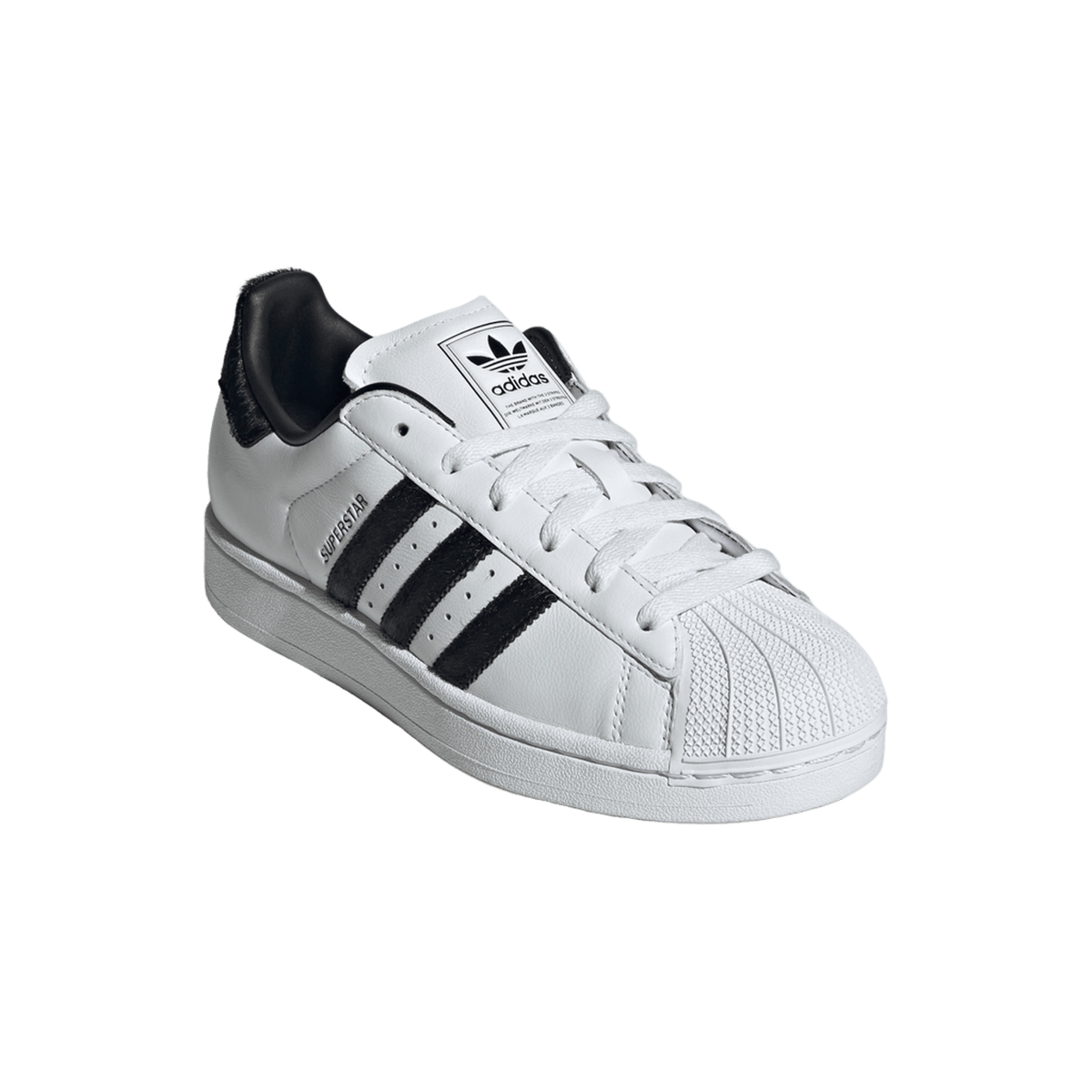 adidas Superstar II White Black Pony Hair (Women's)