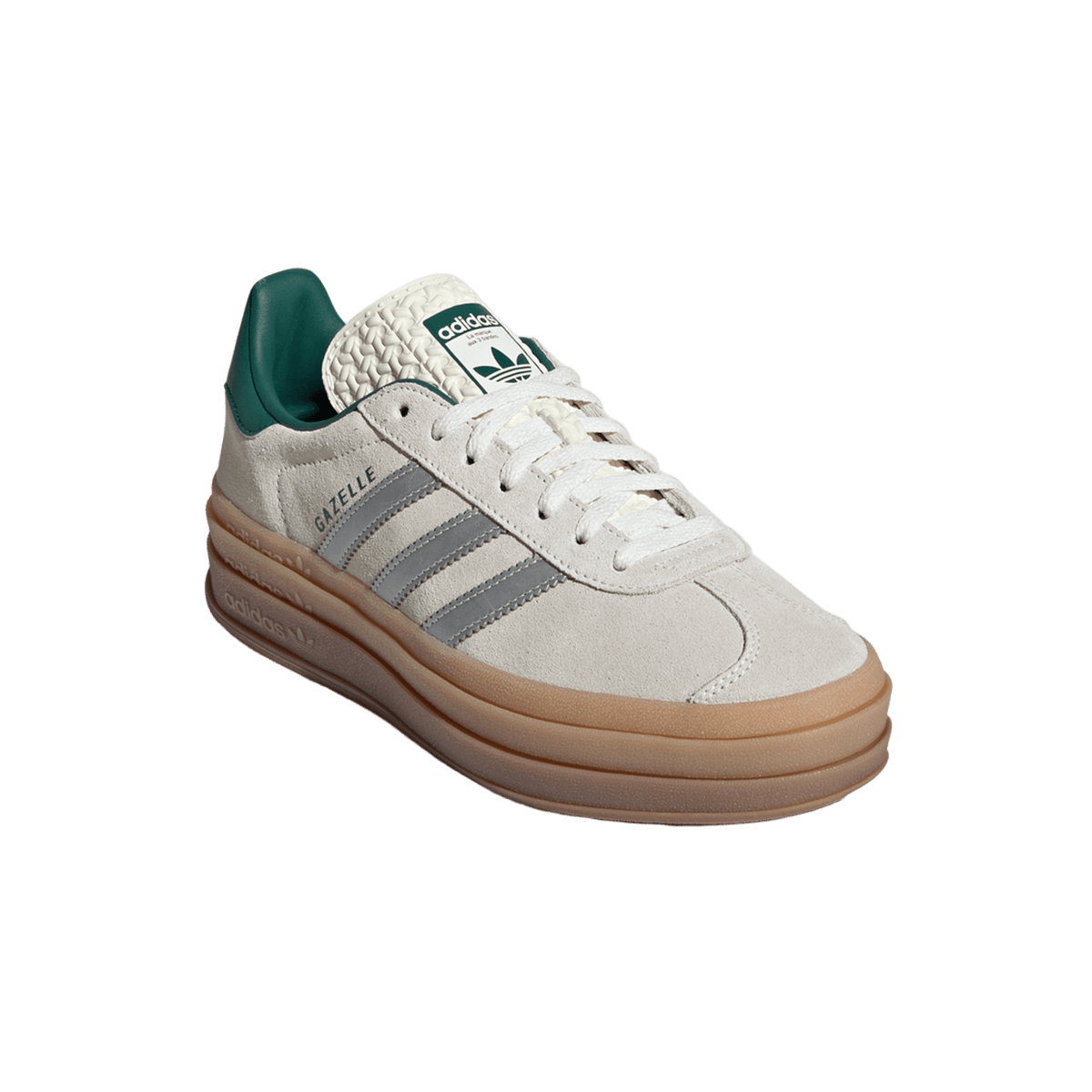 adidas Gazelle Bold Off White Collegiate Green (Women's)
