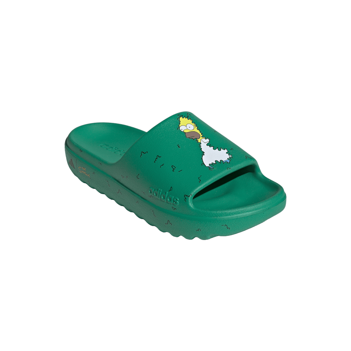 adidas Adilette Lumia Slides The Simpsons Court Green
