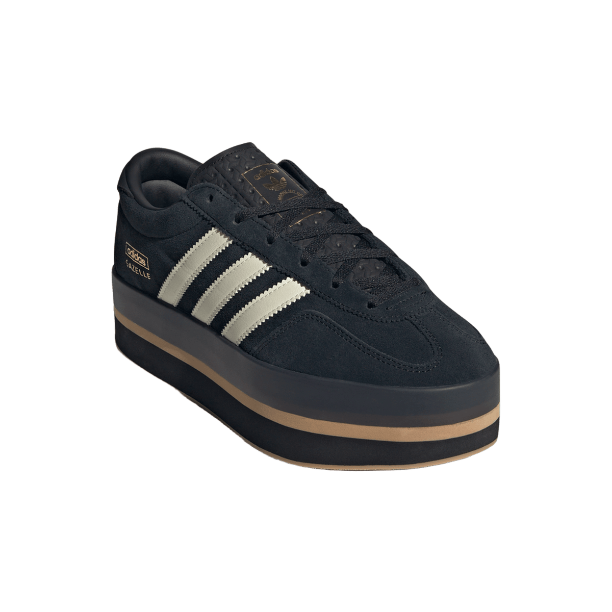 adidas Gazelle Stack Black Cream White (Women's)