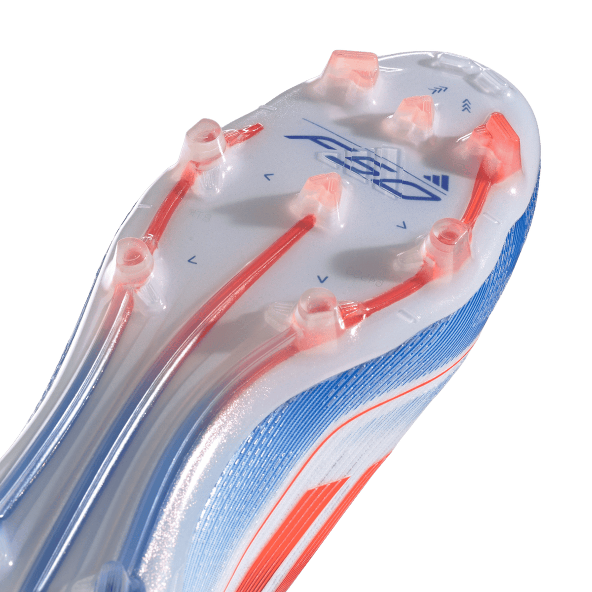 adidas F50 Elite Laceless FG Cloud White Solar Red Lucid Blue
