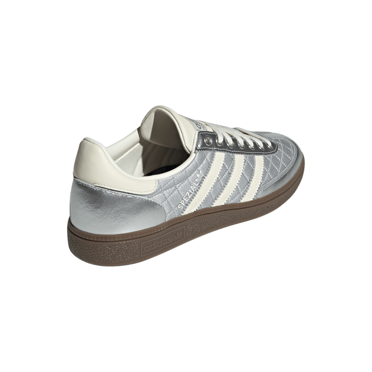 adidas Handball Spezial Quilted Silver Metallic Cream White Gum