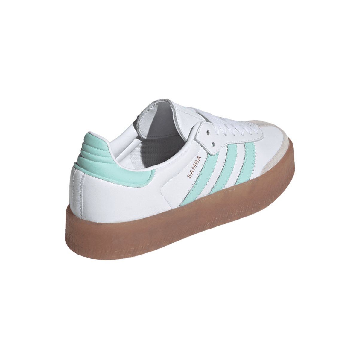 adidas Sambae Cloud White Clear Mint Gold Metallic (GS)