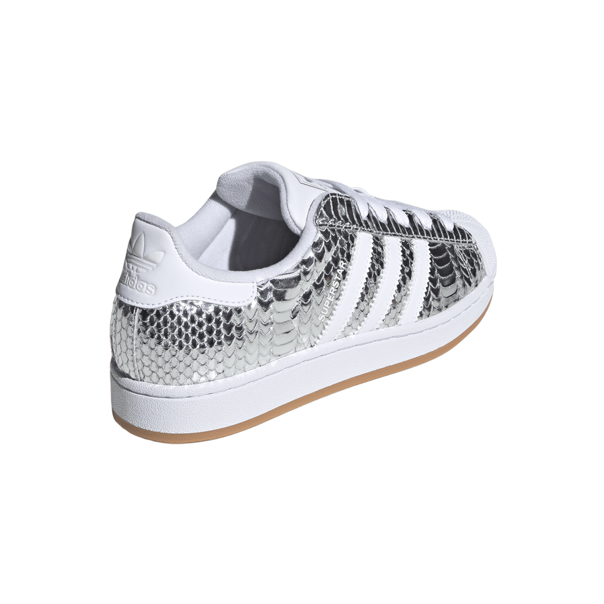 adidas Superstar II Patent Snakeskin Silver Metallic (Women's)
