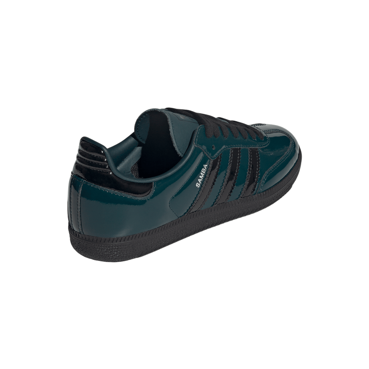 adidas Samba OG Aurora Ivy Black Patent (Women's)