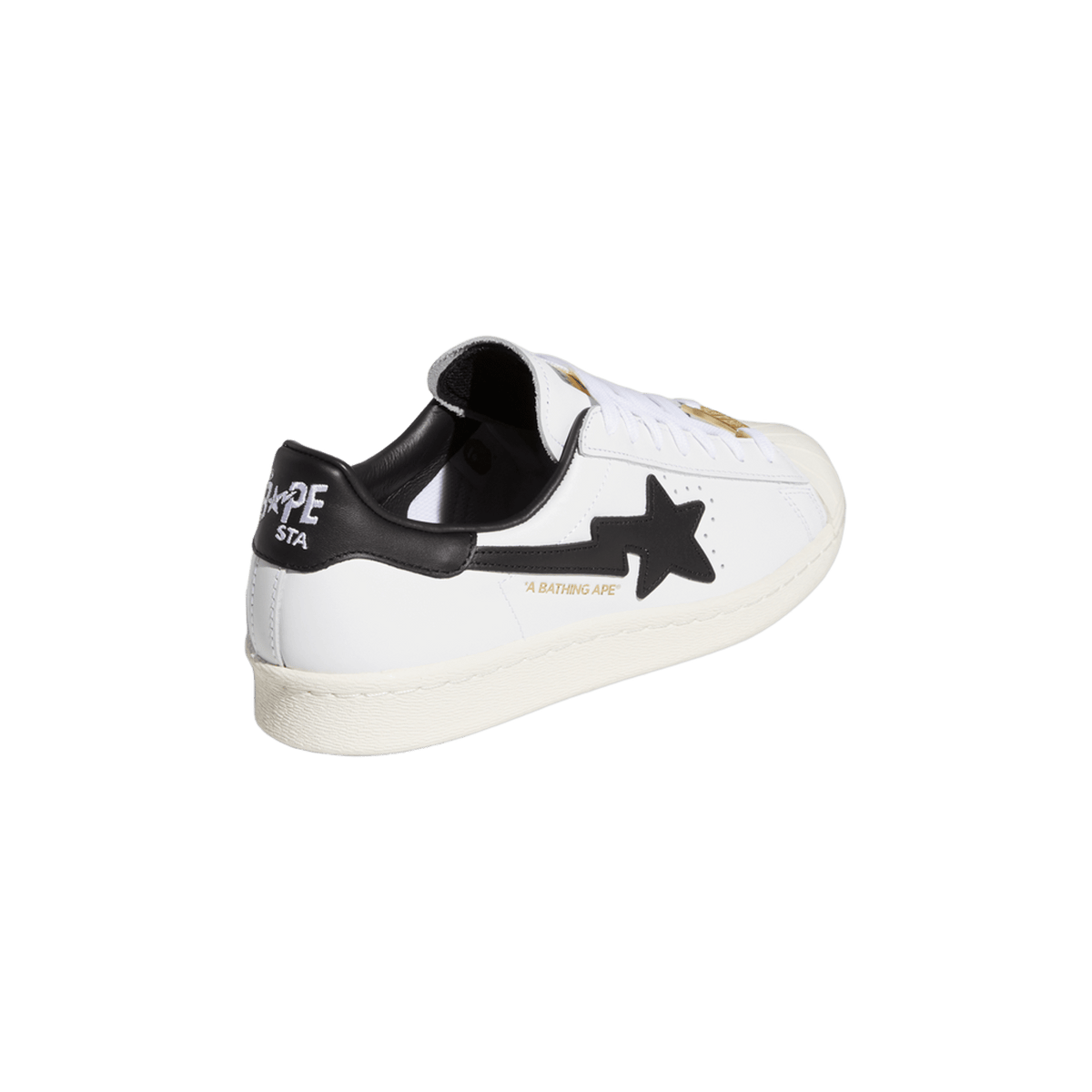 adidas Superstar 80s Bape White Black