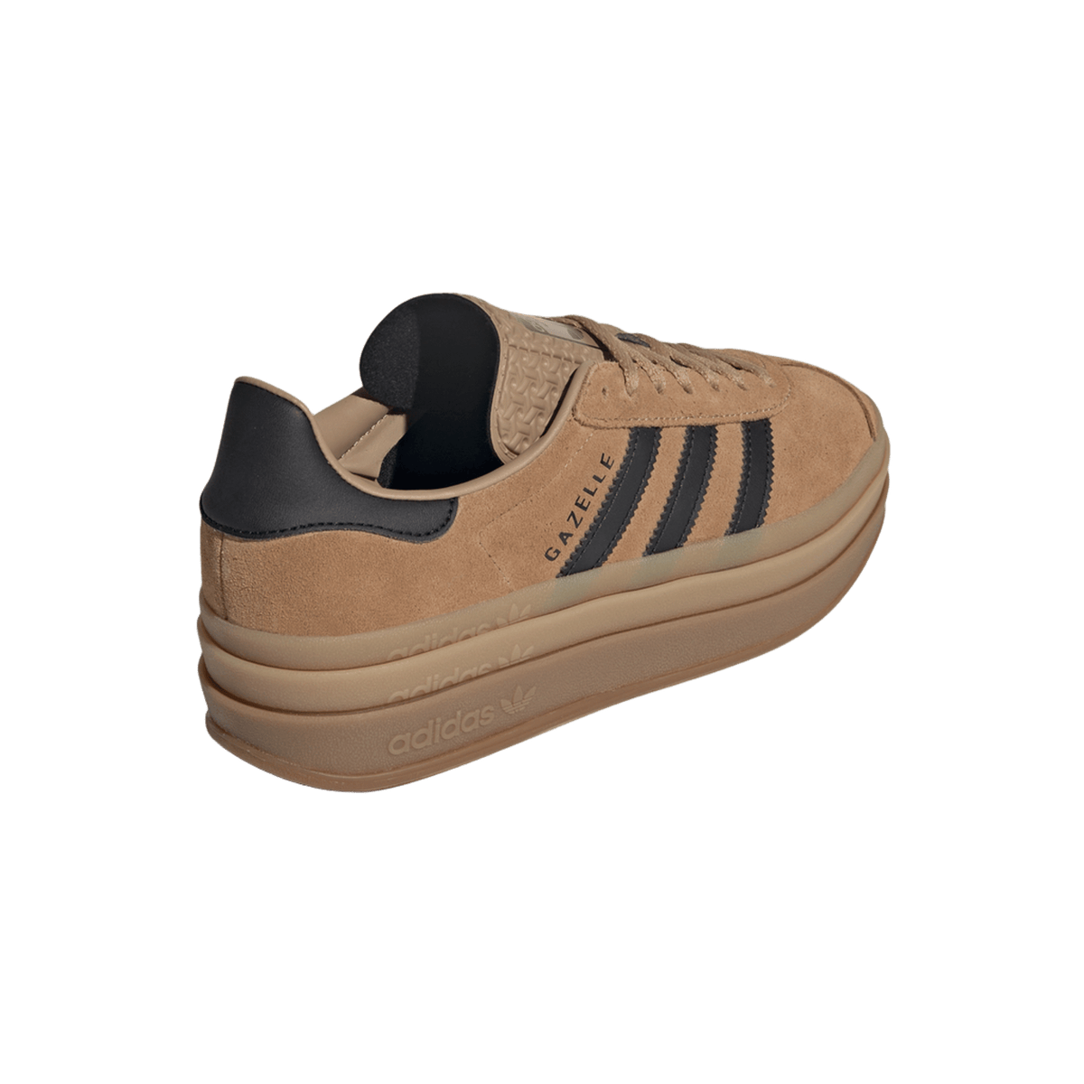 adidas Gazelle Bold Cardboard Black Gum (Women's)